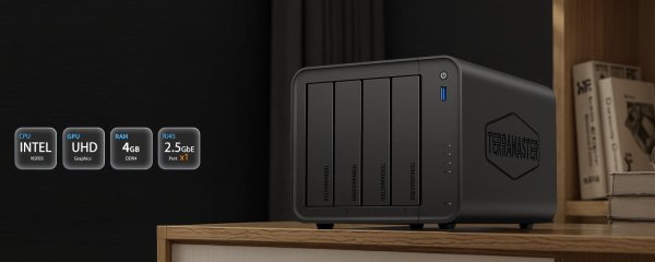 爱配资 铁威马 F4-425 四盘位 NAS 上市：N5095 + 单 2.5GbE，1499 元